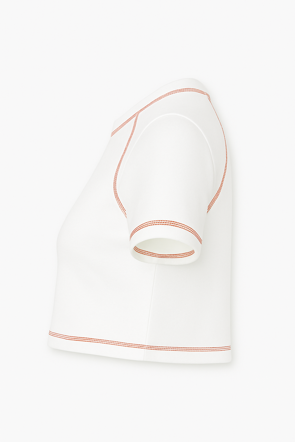 "The Red Heart" Crop Tee